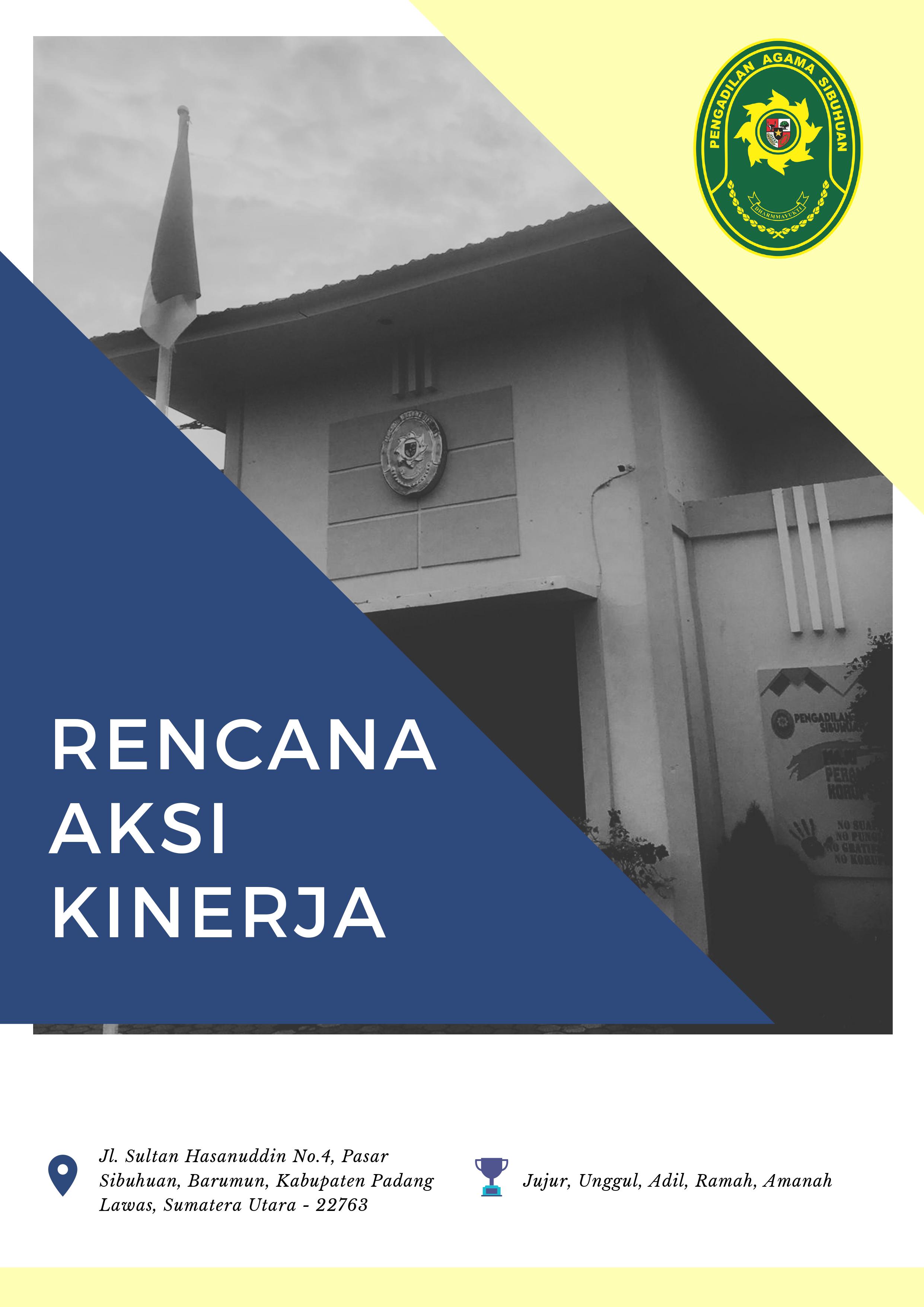 rencana aksi kinerja 2022