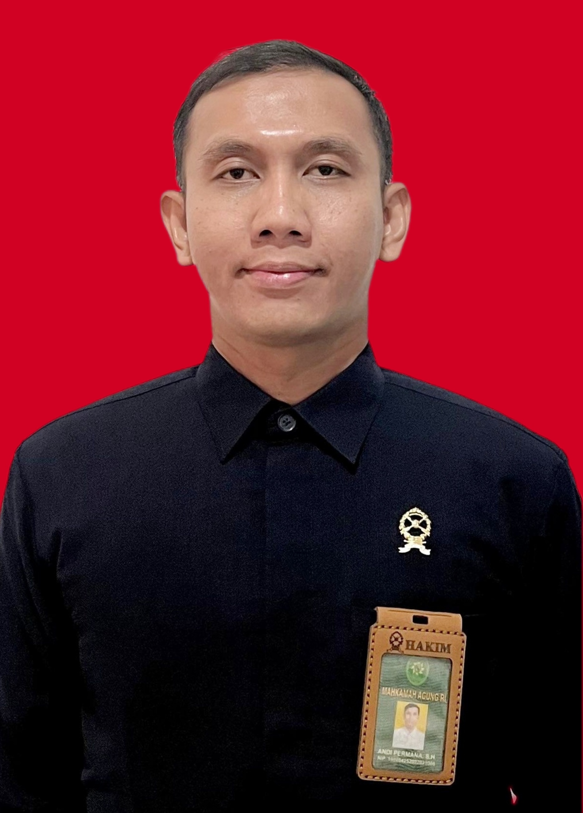 Pak Andi Baju Hakim 2 Lt. Merah